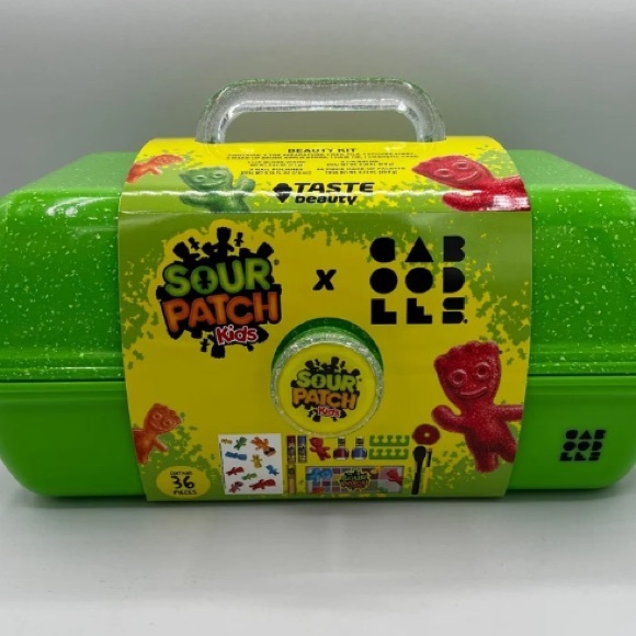 🍬💋Caboodles x Taste Beauty x Sour Patch Kids Cosmetic Case - Picture 7 of 8